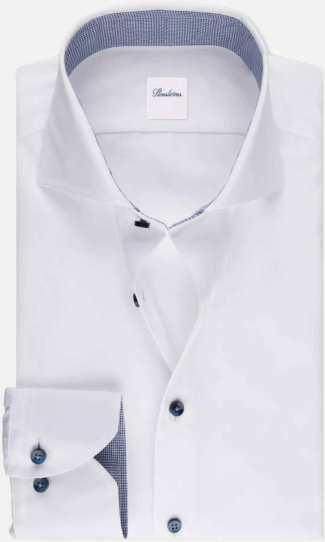 Slim-Fit Hemd Slimline Weiß 42