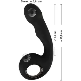 Black Velvets G & P-Spot Vibrator schwarz