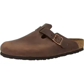 Birkenstock Boston Nubukleder geölt habana 41