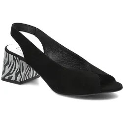 Schwarze Sandalen Chebello Stylische Damenschuhe, 38