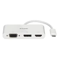 D-Link DUB-V310 USB-C 3-Port Video Adapter
