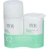 SVR SPIRIAL Roll-On + recharge Rouleau 2x50 ml