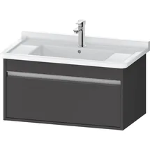 Duravit Waschtischunterschrank 1 Auszug 80 x 41 x 40 cm Grau Matt