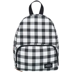 Tagesrucksack ROXY "Always Core Canvas", Damen, anthrazit check me out big yw, Baumwolle, Rucksäcke