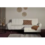 Jahnke CHILLAX DREAM 3-Sitzer boucle sanftes Weiß