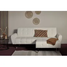 Jahnke CHILLAX DREAM 3-Sitzer boucle sanftes Weiß