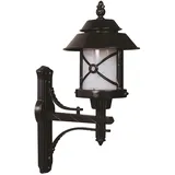 Wellhome Wandapplikation für den Außenbereich, in schwarz, 36x36x63cm WellHome Baikal