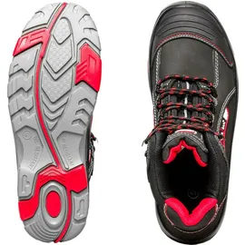 Art.Master Arbeitsschuhe Sicherheitsschuhe S3 schwarz/rot 47 EU