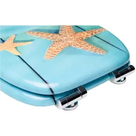 Sanilo WC-Sitz Starfish, mit Absenkautomatik