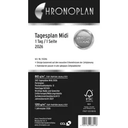 CHRONOPLAN Tagesplan Midi 2026 50246