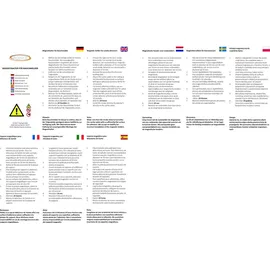 ECENCE Rauchmelder-Magnethalter, Ø 70 mm, 10 Stück