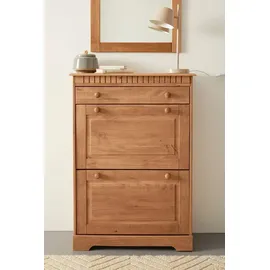 Home Affaire Lisa 75 x 105 x 0 cm 1 Schubkasten, 2 Klappen beige