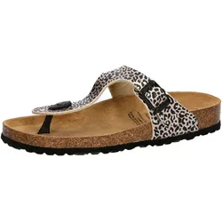 Zehentrenner LICO "Pantolette Bioline Trend", Gr. 37, rosa, Synthetik, Schuhe