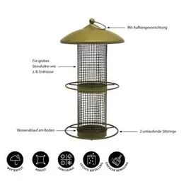 dehner natura premium Futtersäule Adeline, ca. Ø16/H30 cm,