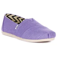 TOMS Damen Alpargata Flacher Slipper, Vintage Purple Heritage Canvas,