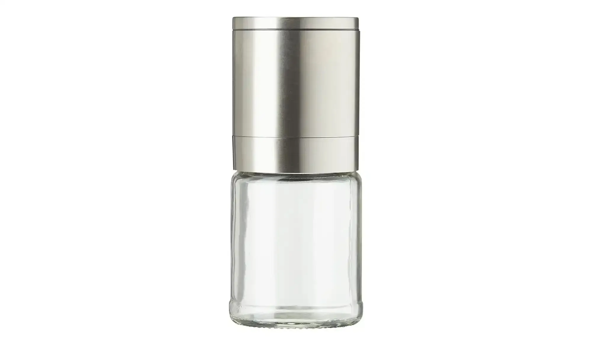 KHG Salzmühle  KHG ¦ silber ¦ Edelstahl,Glas ¦ Maße (cm): H: 12,5  Ø: 5.5
