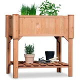 Coemo Kräuterbeet mit Pflanzfolie 120 x 60 x 90 cm
