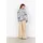 Soyaconcept "SC-CARLI 3", XL, navy combi, Web, Obermaterial: 100% Viskose, gemustert, hüftlang, Rundhals, Jacken Kurzjacke