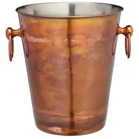 Neuetischkultur Wein- und Sektkübel, Edelstahl mit Kupferoberfläch Barcraft