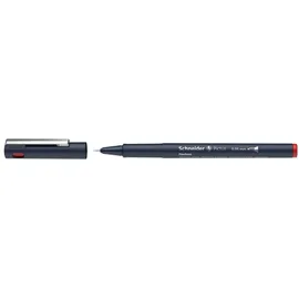 Schneider Pictus Fineliner Stift, 0,05 mm Linienbreite, Rot