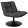 Dutchbone Lounge Sessel BAR Polyester 70 x 80 x 80 cm Grau mit Hocker