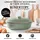 ROMERTOPF Römertopf Brottopf oval MAXI 6,5 Liter - Brotkasten Grün aus Keramik - Atmungsaktiver Tontopf für langanhaltende Frische von Brot und Brötchen