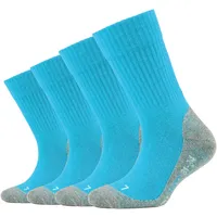 CAMANO Funktionssocken 4-Paar Blau/Grau 39-42