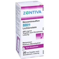 NOVAMINSULFON 500 mg Lichtenst.Tropfen z.Einnehmen 20 ml