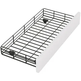 lanki international gmbh Polsterbett 90 x 200 cm Grau/Beige