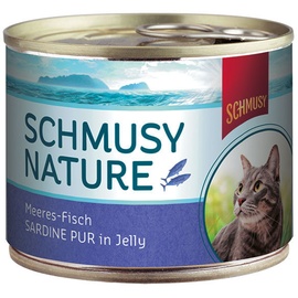 Schmusy Sardine pur in Jelly 12 x 185 g