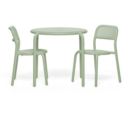 Fatboy - Toní Bistrotisch + Stuhl, mist green (3er-Set)