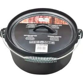 HIT Trading Gusseisen Bratpfanne 25 cm