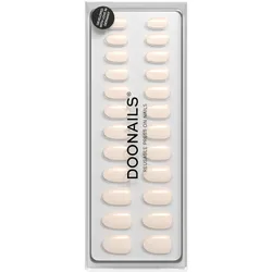 DOONAILS Soft Gel Press Ons Cheesecake Medium Round
