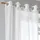 Kutti Gardine HEINE HOME Gr. 2, weiß, B:135cm H:175cm, Baumwolle, Polyester, Gardinen, Gardine