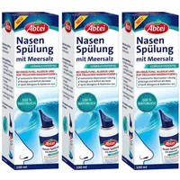 Abtei Nasenspülung mit Meersalz Spray x3 3x100 ml