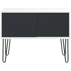 B.M. Bisley Multirange Sideboard Weiß/anthrazitgrau