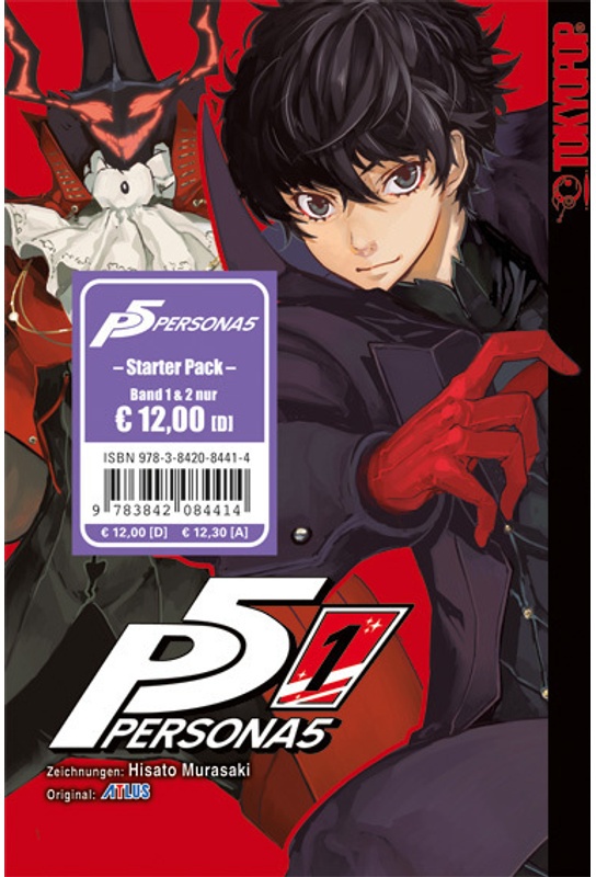 Persona 5 Starter Pack - Atlus, Hisato Murasaki, Gebunden