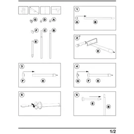KS Handel 24 Duschvorhangstange 250-400 cm silber