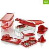 Genius 16tlg. Set: Schneider "Nicer Dicer smart" in Rot