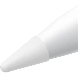 Baseus Austauschbare Silikonspitzen für Eingabestift kompatibel mit Apple Pencil 1 und 2 Weiß