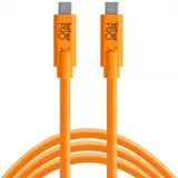 Tether Tools USB-C auf USB-C 4,6 m Orange