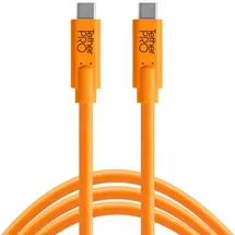 Tether Tools USB-C auf USB-C 4,6 m Orange