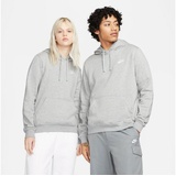 Nike Damen Sportswear Club Fleece Pullover Hoodie grau