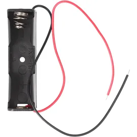 AccuCell Batteriehalter, Akkuhalter für 1x Mignon AA LR6 Batterie, Akku – Batteriehalter AA Mignon, Batterie Halterung Elektronik (Kunststoff)