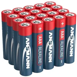 Ansmann Red AAA Micro LR03 Alkaline Batterien - 20er Verpackung