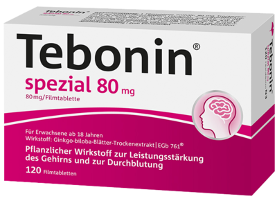 Preisvergleich Produktbild Tebonin spezial 80 mg Filmtabletten 120 St