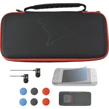Steelplay Carry and Protect 11 in 1 Trage- und Schutzset Schwarz Nintendo Switch