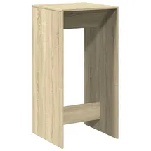 vidaXL Bartisch Sonoma-Eiche 51 x 50 x 103,5 cm Braun