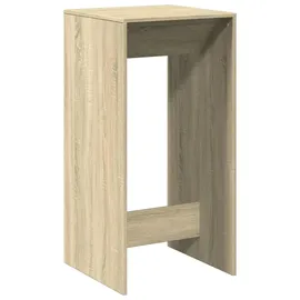 vidaXL Bartisch Sonoma-Eiche 51 x 50 x 103,5 cm Braun