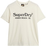 Superdry T-Shirt »METALLIC VENUE RELAXED TEE«, Gr. XL, Vintage black slub) , 21024117-XL